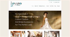 Desktop Screenshot of bossinacouture.com