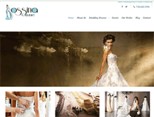 Tablet Screenshot of bossinacouture.com